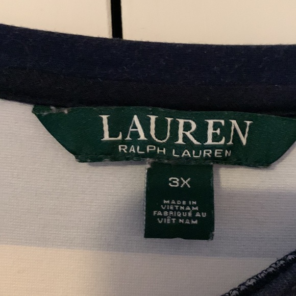 Lauren by Ralph Lauren bell sleeve top - Picture 3 of 4
